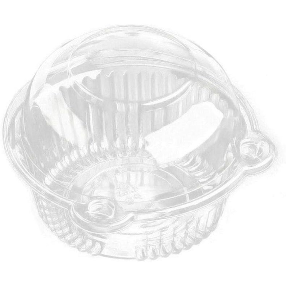 Plastic Dome Clear - Cupcake Holders Individual,50 PC Cupcake Containers