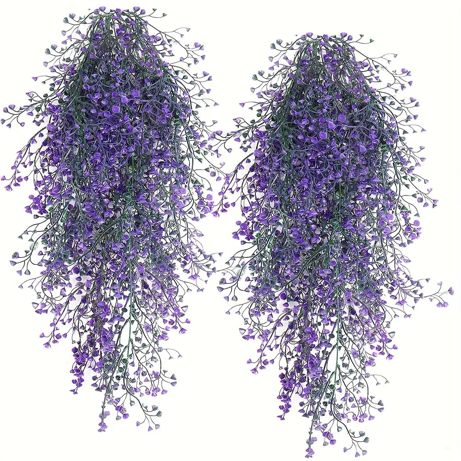 Sphagnum Moss Dry - 1pc Artificial Hanging Wisteria Flowers -
