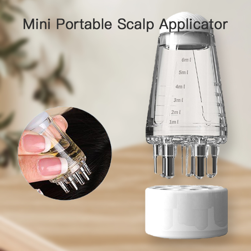 Root Stimulator Liquid - Mini Portable Scalp Applicator Liquid Comb