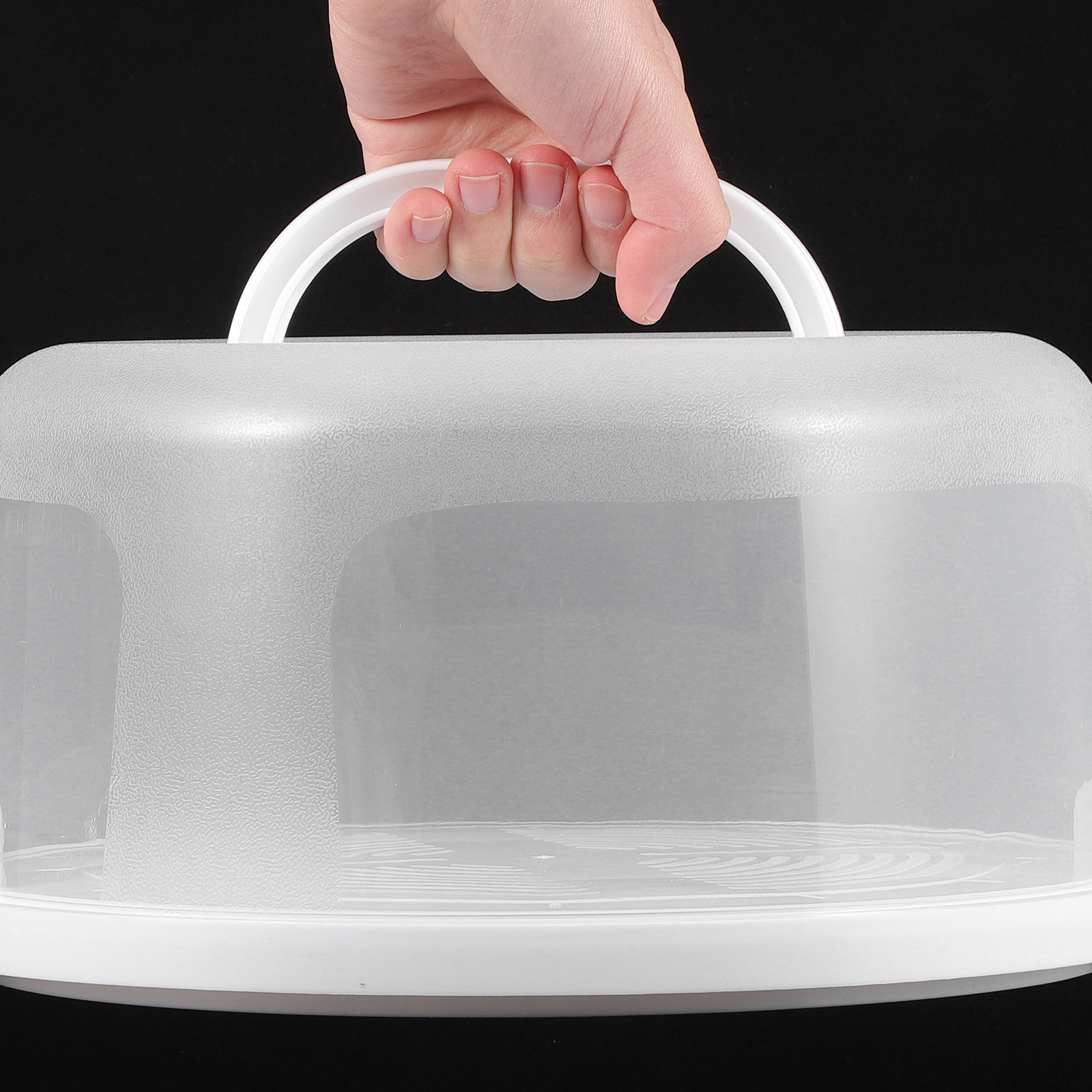 Plastic Dome Clear - 2pcs 10 Inch White Plastic Cake