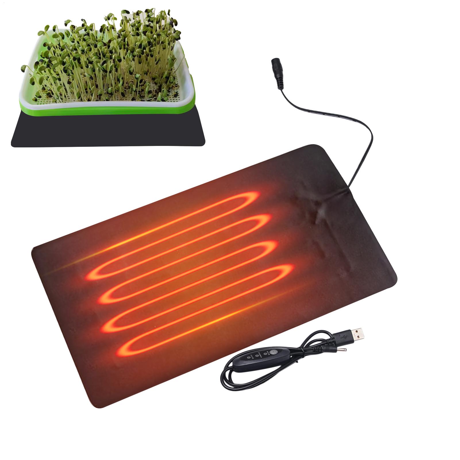Heat Mat Seedling - 8.5W USB Seedling Heat Mats 3