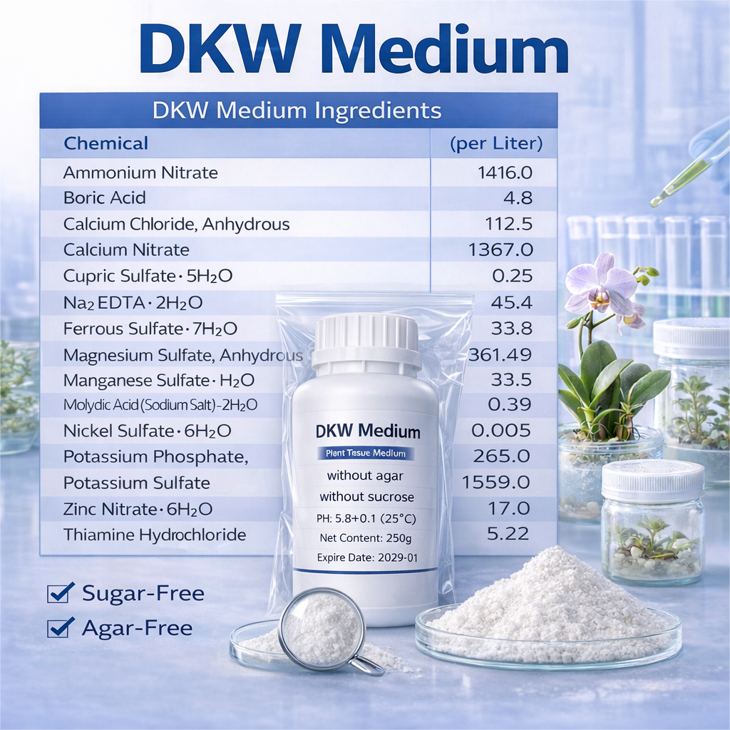 Agar Tissue Culture - DKW Medium Plant Tissue Culture Powder