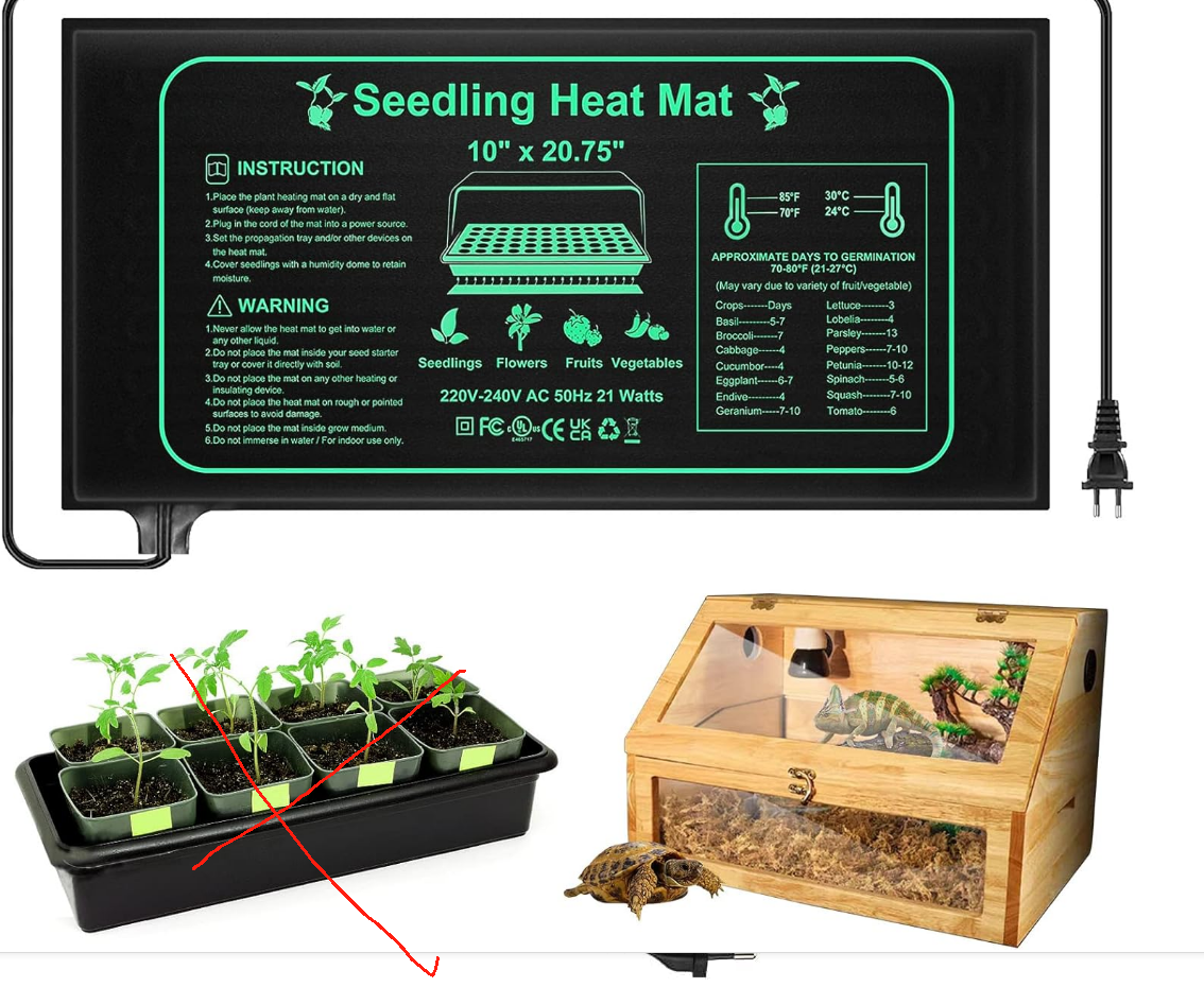 Rooting Gel Clone - Waterproof Seedling Heating Mat for Indoor