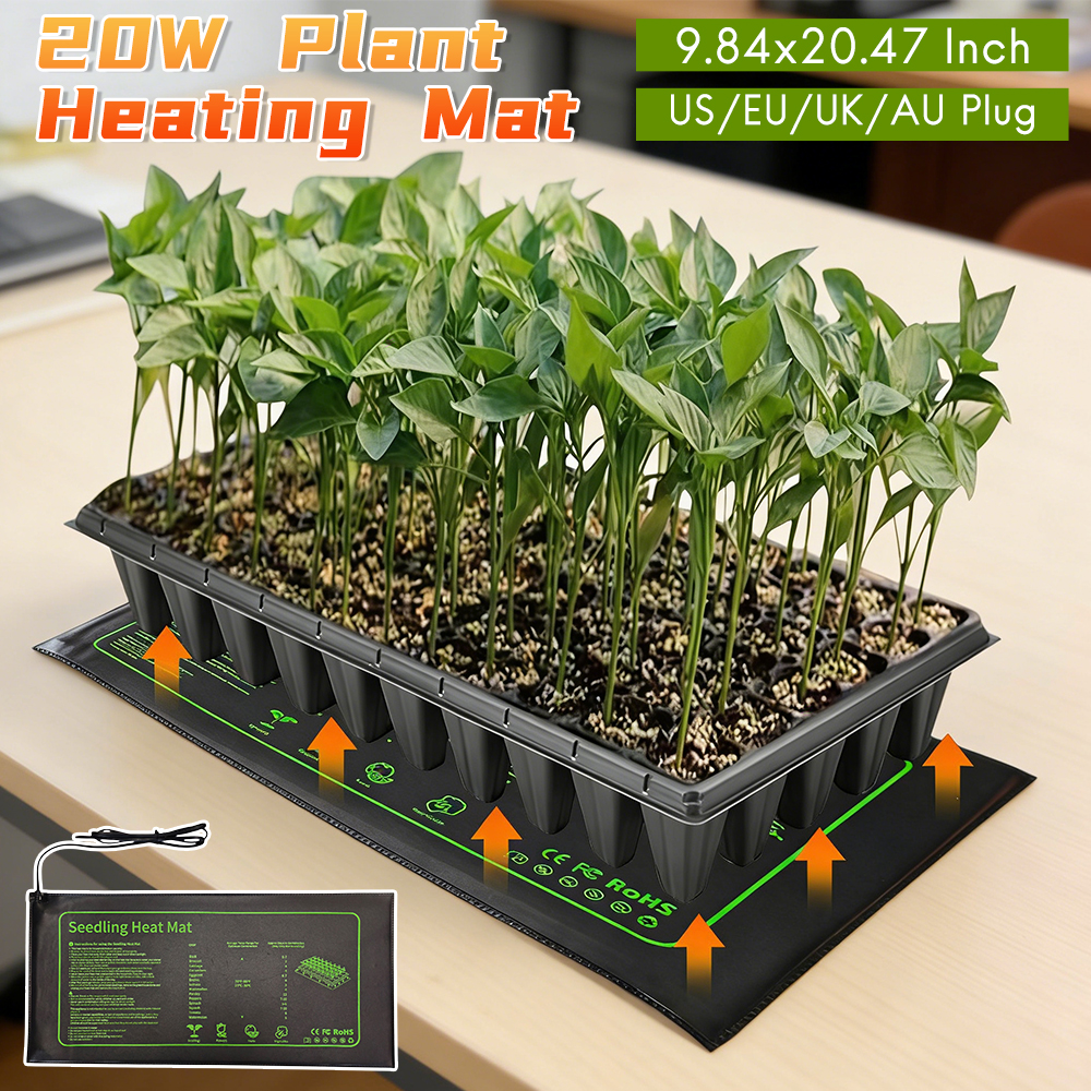 Heat Mat Seedling - 20W Plants Seedling Heating Pad Waterproof
