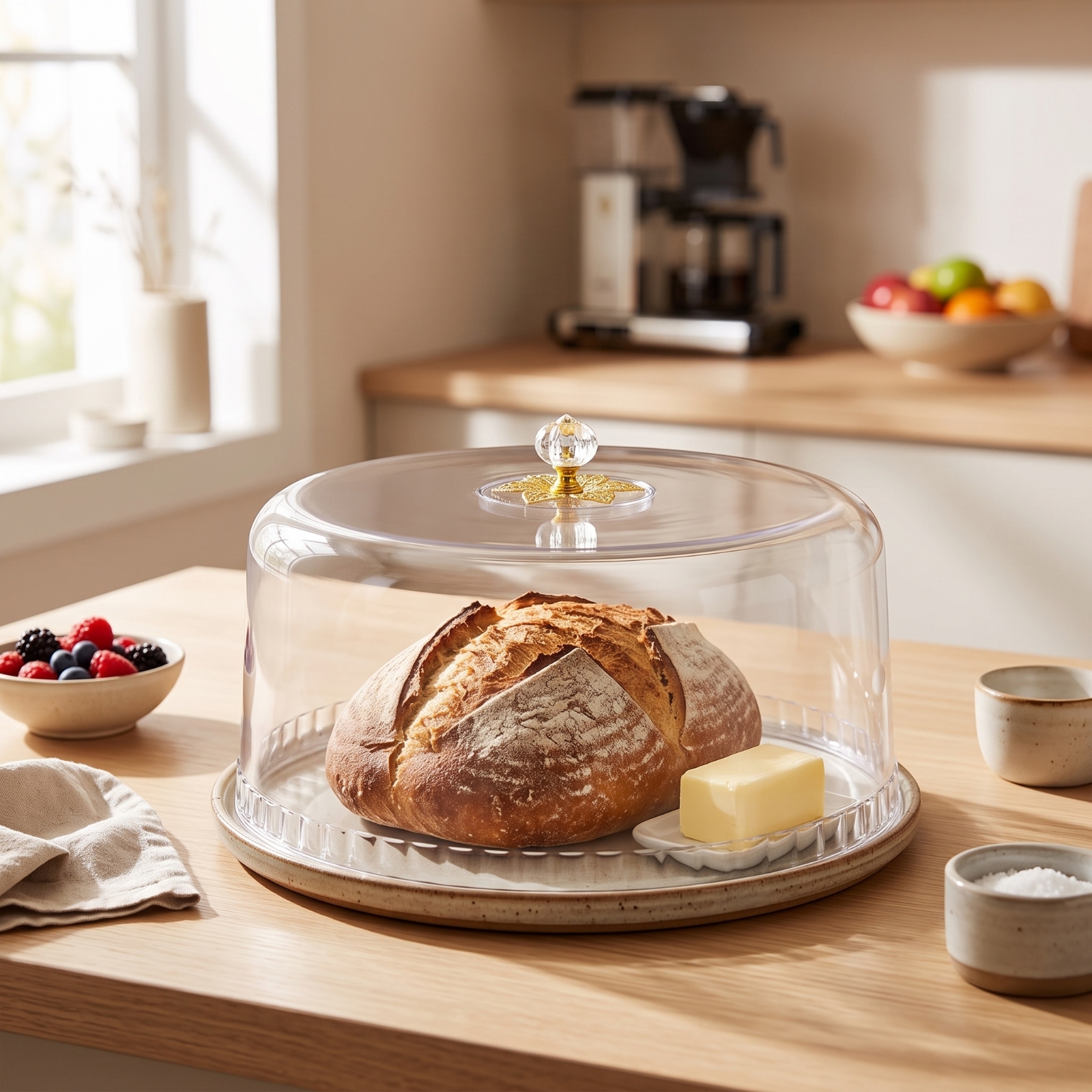 Food Cover with Knob Transpare - đánh giá và giá Plastic Dome Clear