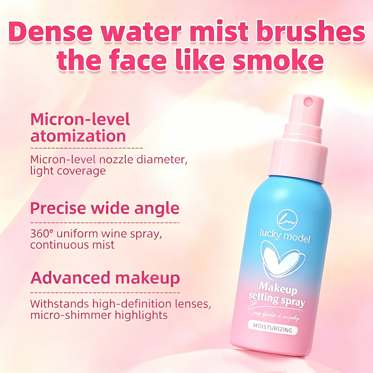 Lucky Model Gradual Moisture S - đánh giá và giá Misting Bottle Fine