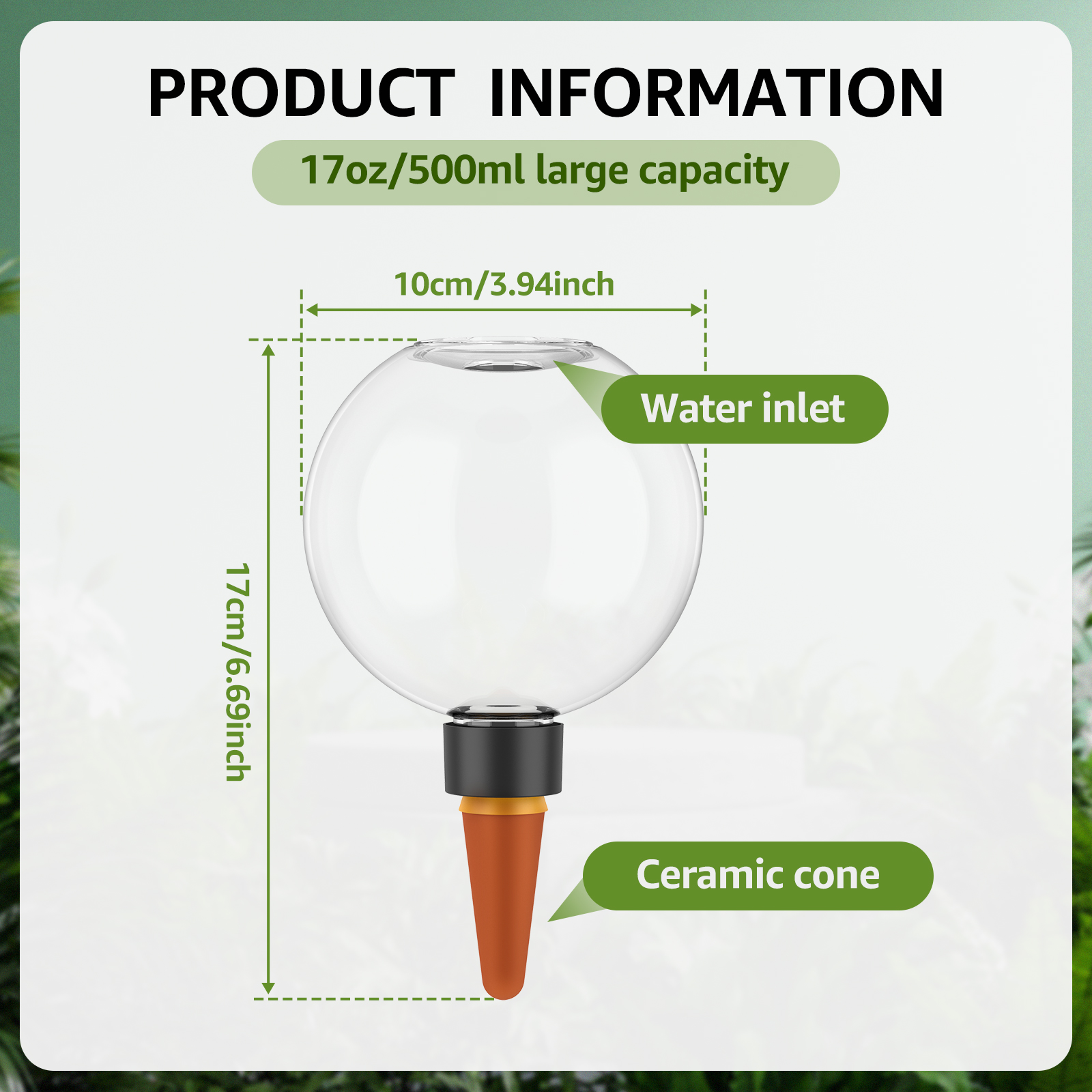 2/4Pcs 500ML Automatic Drip Ir - đánh giá và giá Self Watering Insert