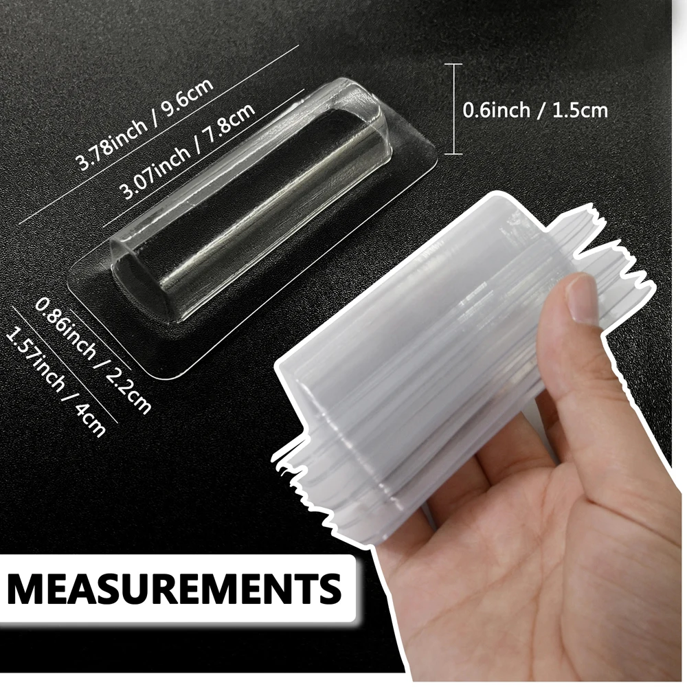 50/100pcs Money Card Holder Wi - đánh giá và giá Plastic Dome Clear