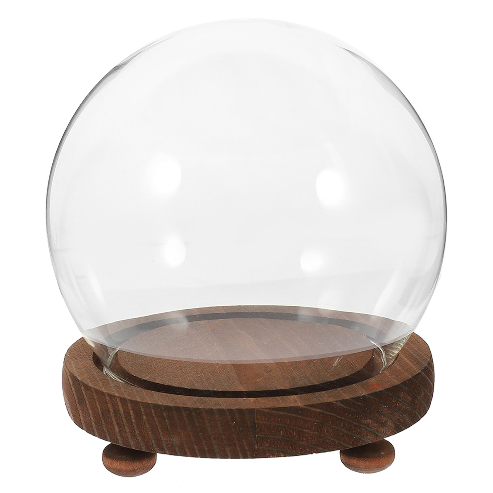 Spherical Glass Cover Ornament - đánh giá và giá Plastic Dome Clear