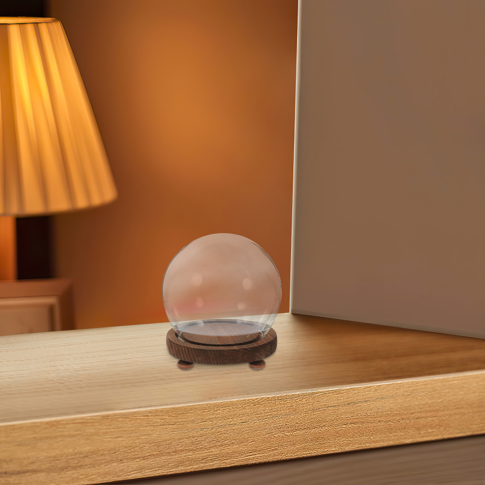 Spherical Glass Cover Ornament - đánh giá và giá Plastic Dome Clear