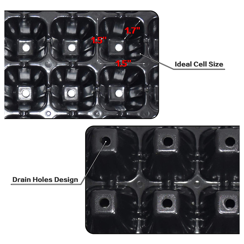 VELIF-10 Pack Seed Starter Tra - đánh giá và giá Propagation Tray 72