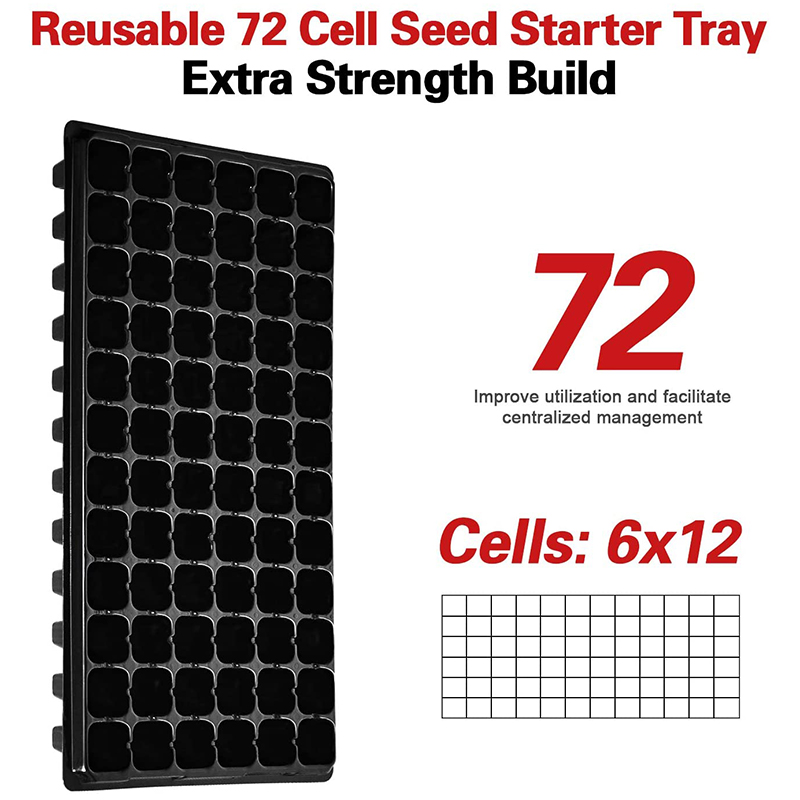 VELIF-10 Pack Seed Starter Tra - đánh giá và giá Propagation Tray 72