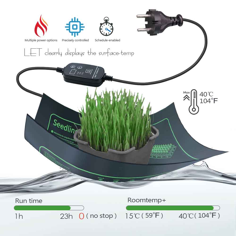 7-100W Plants Heating Pad with - đánh giá và giá Heat Mat Seedling