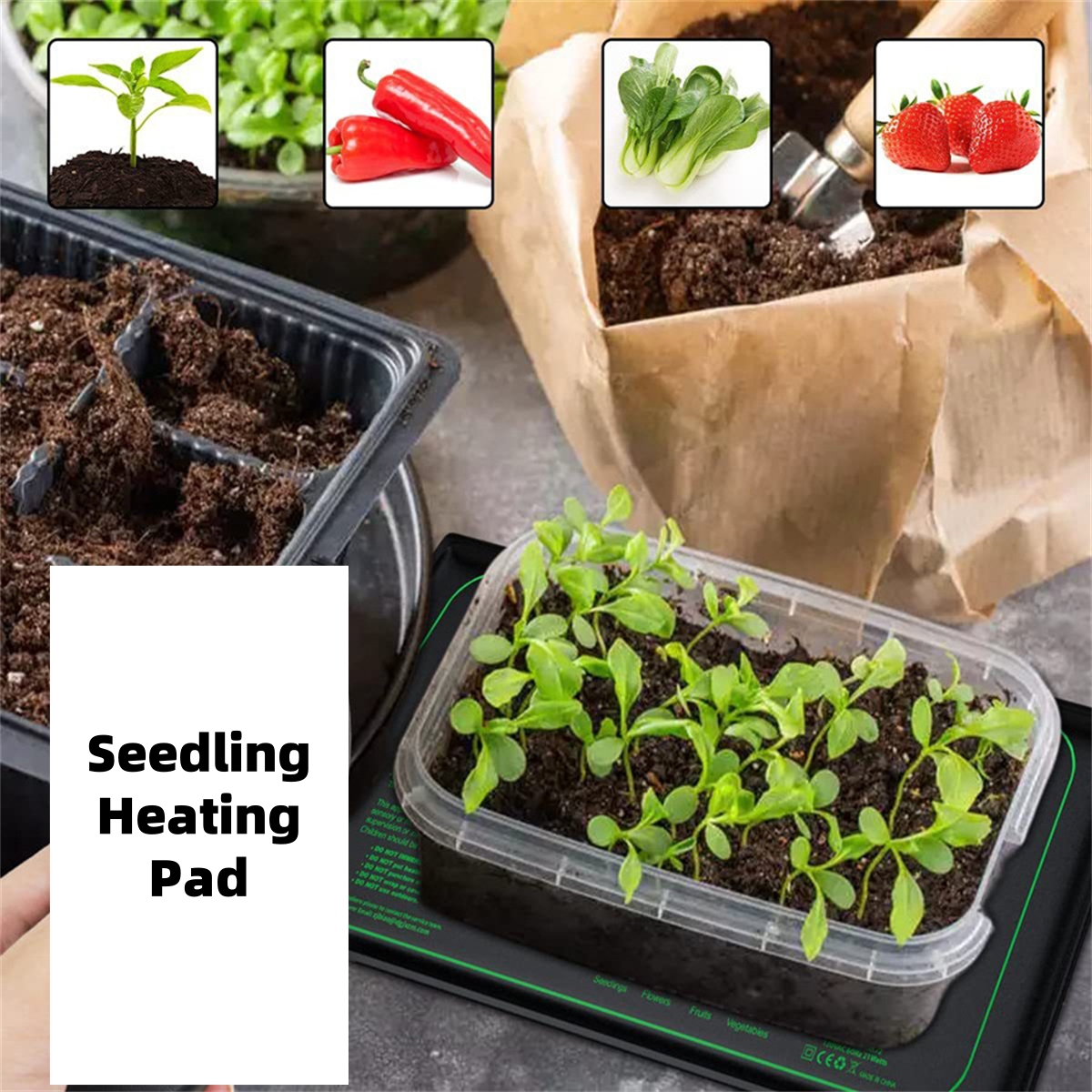 20W Seedling Heating Pad 230V  - đánh giá và giá Heat Mat Seedling