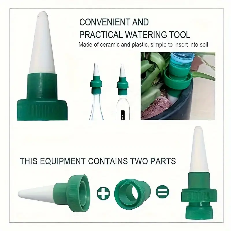 4Pcs Automatic Plant Drip Irri - đánh giá và giá Self Watering Insert