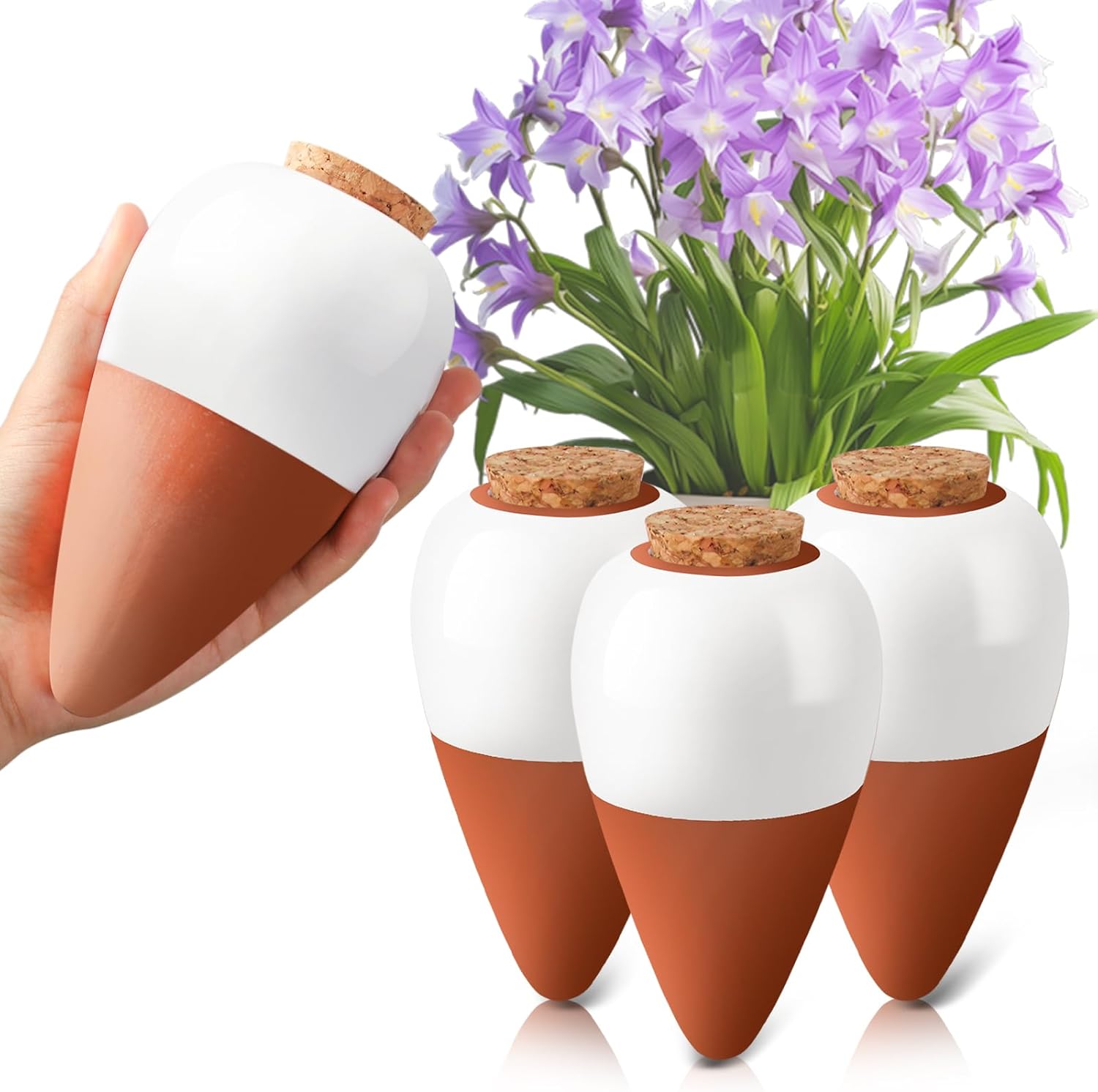 Terracotta Watering Spikes,Sel - đánh giá và giá Self Watering Insert