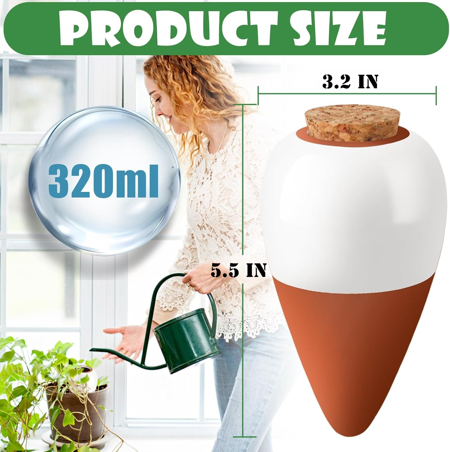 Terracotta Watering Spikes,Sel - đánh giá và giá Self Watering Insert