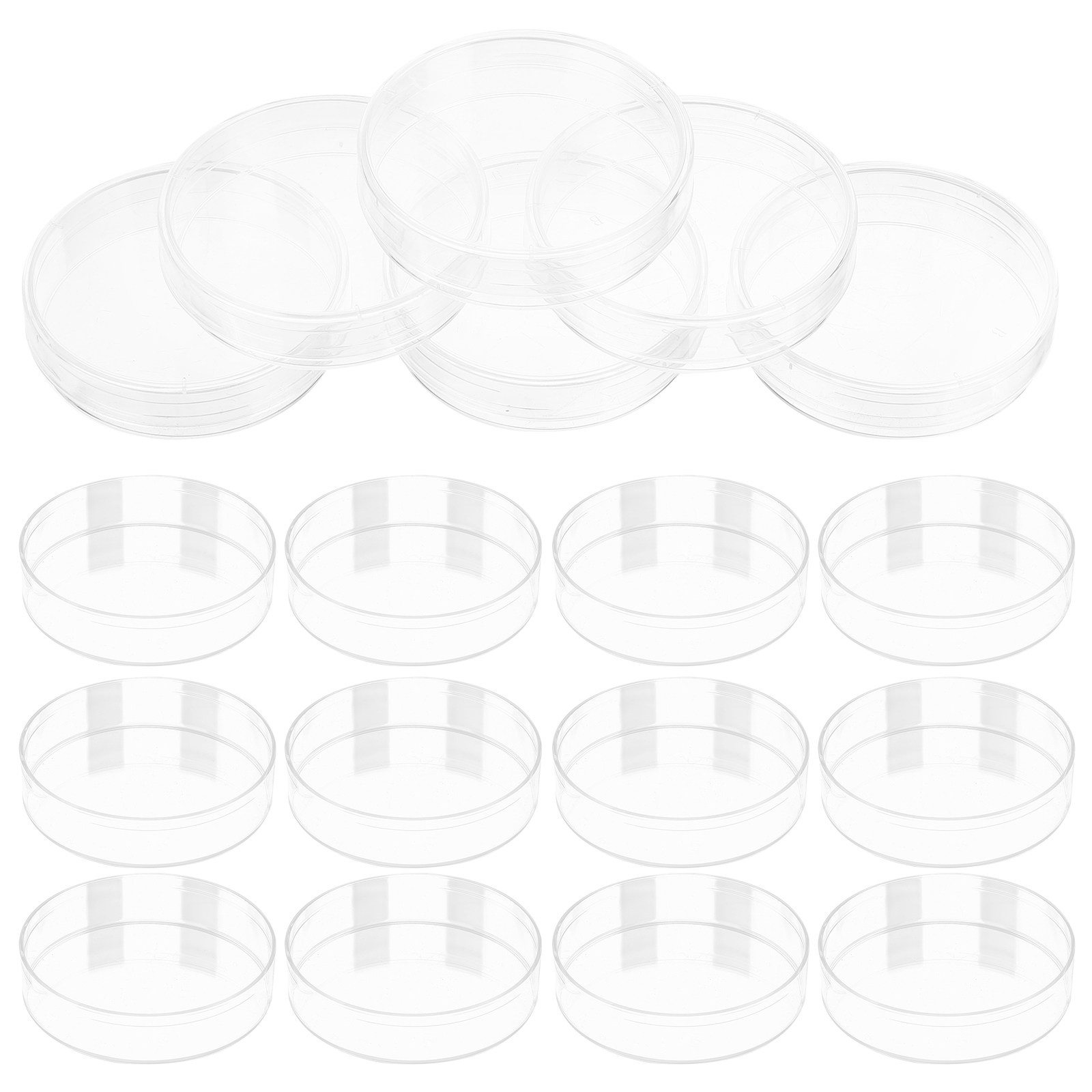 30Pcs Petri Dish Clear Plastic - đánh giá và giá Agar Tissue Culture