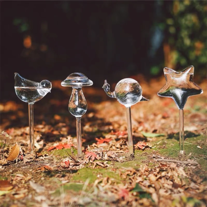 Creative Glass Plant Flowers W - đánh giá và giá Self Watering Insert