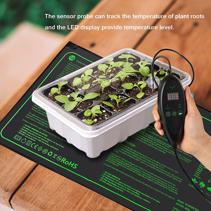 3 Sizes Upgrade Seedling Heat  - đánh giá và giá Heat Mat Seedling