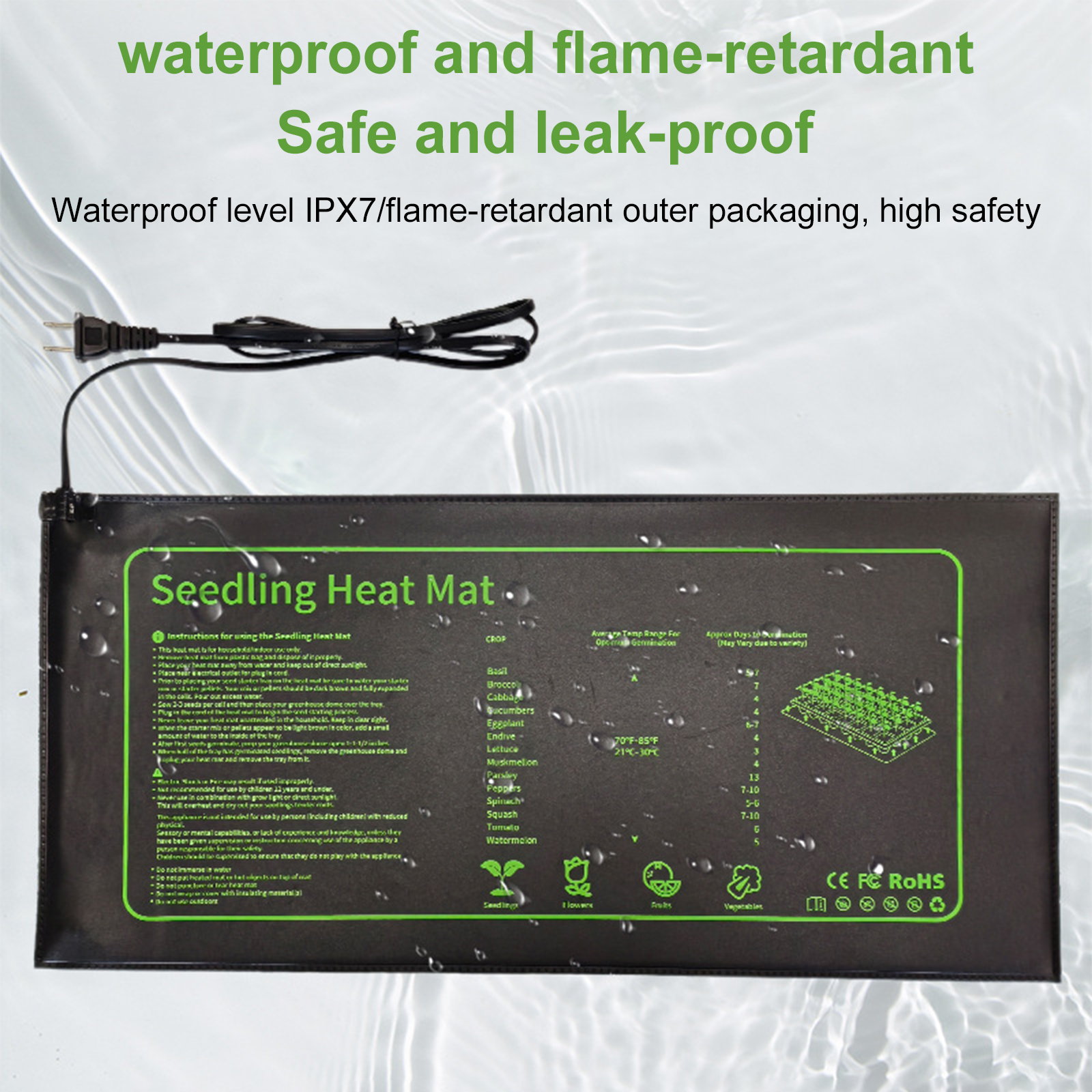 20W Plants Seedling Heating Pa - đánh giá và giá Heat Mat Seedling
