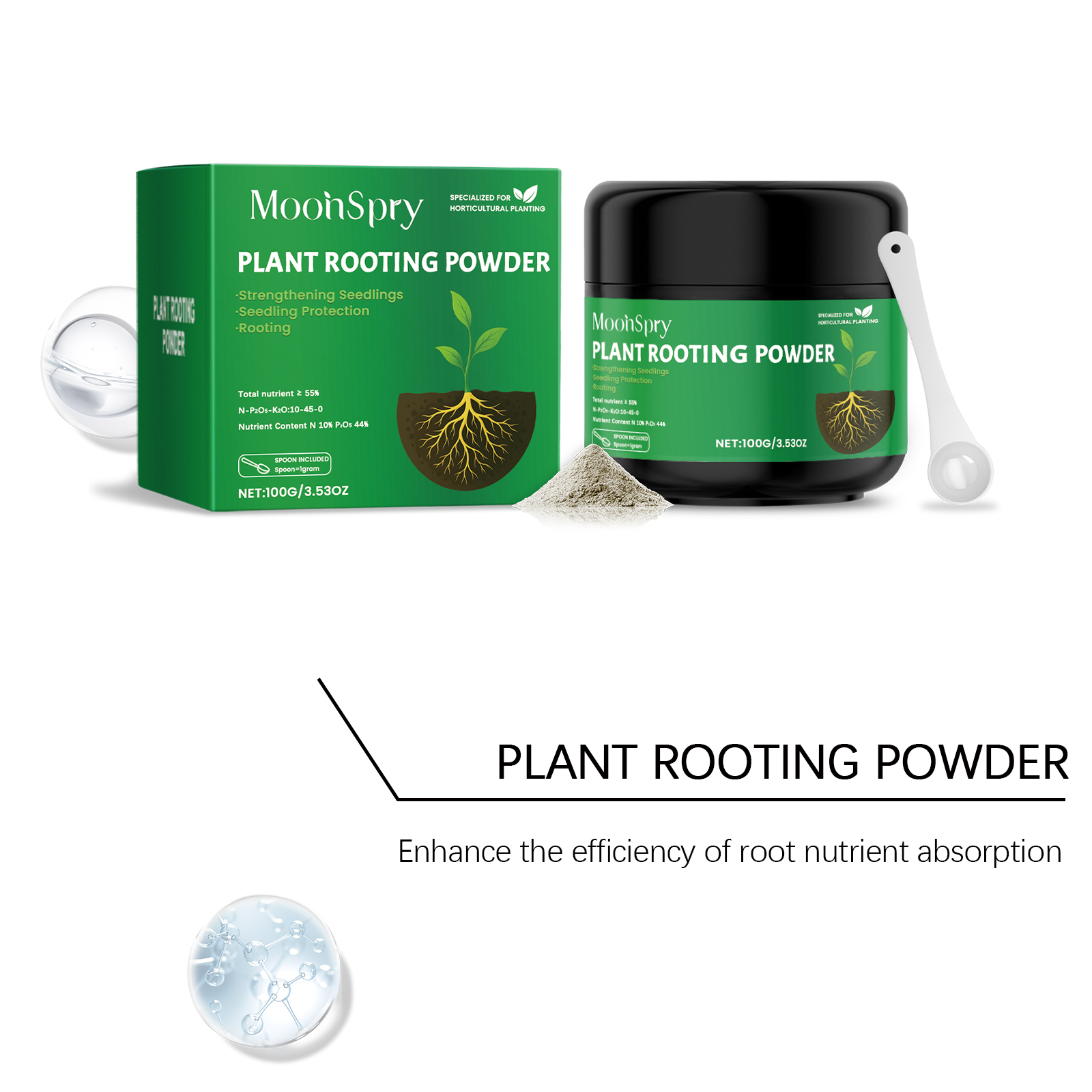 100g Plant Rooting Powder for  - đánh giá và giá Rooting Hormone Powder