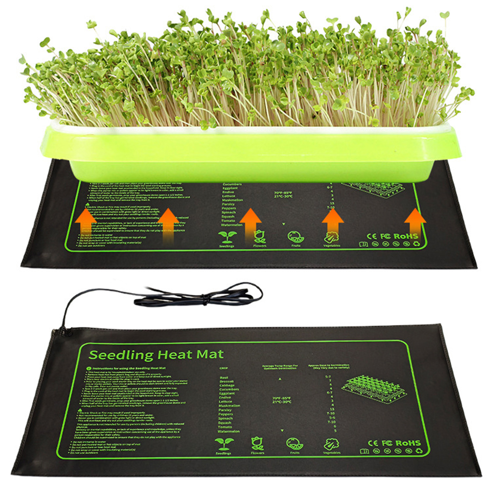 Waterproof Seedling Heat Mat 1 - đánh giá và giá Heat Mat Seedling