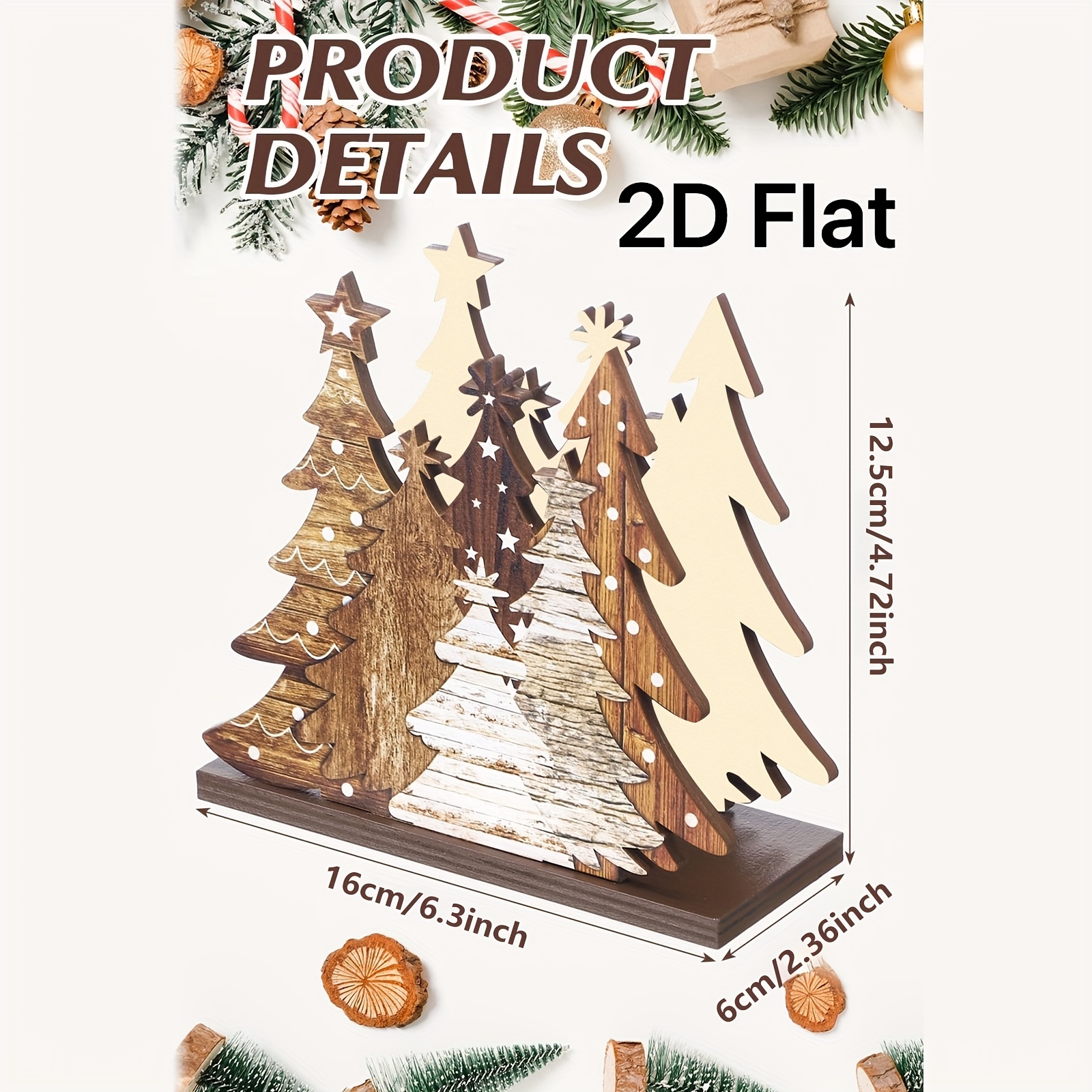1pc 2D Flat Christmas Tree Tis - đánh giá và giá Agar Tissue Culture